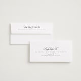 "Traditionally" - Save the Dates in Snow by Sarah Brown - FREE Recipient Addressing