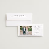 "Traditionally" - Save the Dates in Snow by Sarah Brown - Save the Date with Envelope