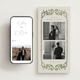 "grandeur" - Save the Dates in Bluebell by Jen Owens - FREE Wedding Website