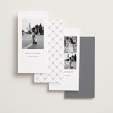 "Monatuk" - Save the Dates in Ivory by Ashlee Townsend - Back of Card Options