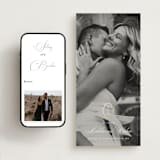 "Monatuk" - Save the Dates in Ivory by Ashlee Townsend - FREE Wedding Website