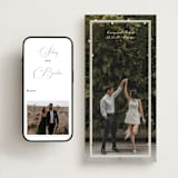 "Pearls" - Save the Dates in Fog by Baumbirdy - FREE Wedding Website