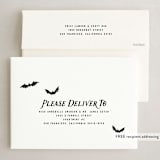 "Trick-or-Treat" - Holiday Cards in Onyx by Hooray Creative - FREE Recipient Addressing