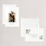 "Web" - Holiday Cards in Midnight by Tennie and Co. - Assembled