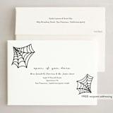 "Web" - Holiday Cards in Midnight by Tennie and Co. - FREE Recipient Addressing