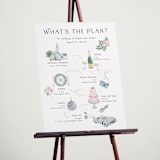 "Journey of the Day" - Schedule Signs in Porcelain by frau brandt - In Use