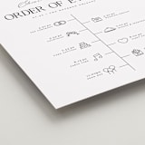 "Iconic" - Schedule Signs in Powder by Laura Hamm - Detail