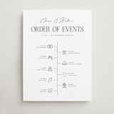"Iconic" - Schedule Signs in Powder by Laura Hamm - Front