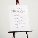 "Iconic" - Schedule Signs in Powder by Laura Hamm - In Use