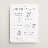 "The One 2" - Schedule Signs in Onyx by Zani van Zyl - Front