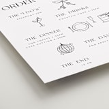 "The One 2" - Schedule Signs in Onyx by Zani van Zyl - Detail
