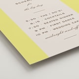 "Campania" - Schedule Signs in Limone by Megan Davis - Detail