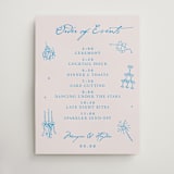 "Handdrawn little things" - Schedule Signs in Sky Whispers by Cass Loh - Front