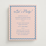 "Party" - Schedule Signs in Paloma by Megan Davis - Front