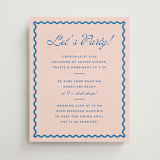 "Party" - Schedule Signs in Paloma by Megan Davis - Front