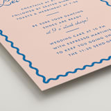 "Party" - Schedule Signs in Paloma by Megan Davis - Detail