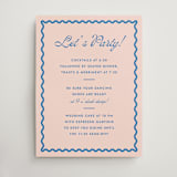 "Party" - Schedule Signs in Paloma by Megan Davis - Front