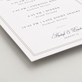 "Traditionalist" - Schedule Signs in Snow by Sarah Brown - Detail