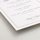 "Traditionalist" - Schedule Signs in Snow by Sarah Brown - Detail