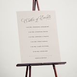 "Mirin" - Schedule Signs in Linen by Kate Ahn - In Use