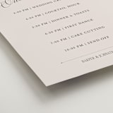 "Mirin" - Schedule Signs in Linen by Kate Ahn - Detail