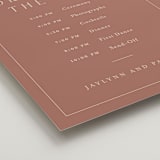"Warm affection" - Schedule Signs in Dusty Rose by Stacey Meacham - Detail