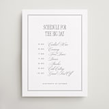 "ris al’amande" - Schedule Signs in Sugar by chocomocacino - Front