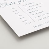 "Empire" - Schedule Signs in Dusty Blue by Jennifer Postorino - Detail
