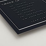 "Luster" - Schedule Signs in Ocean by Stacey Meacham - Detail