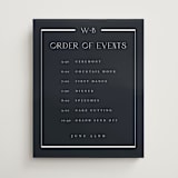 "Luster" - Schedule Signs in Ocean by Stacey Meacham - Front