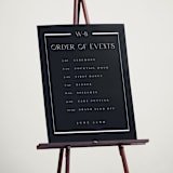 "Luster" - Schedule Signs in Ocean by Stacey Meacham - In Use