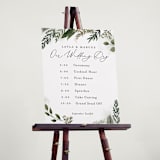 "Classic Love" - Schedule Signs in Vanilla by Susan Moyal - In Use