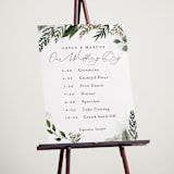 "Classic Love" - Schedule Signs in Vanilla by Susan Moyal - In Use