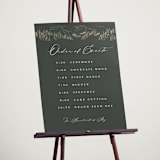 "Peaks" - Schedule Signs in Hunter by Sarah Brown - In Use