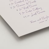 "tablescape drawing" - Schedule Signs in Hydrangea by Cass Loh - Detail