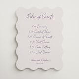 "tablescape drawing" - Schedule Signs in Hydrangea by Cass Loh - Front