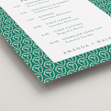 "Palm Tree Crest" - Schedule Signs in Palm by Erika Firm - Detail