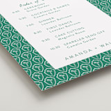 "Palm Tree Crest" - Schedule Signs in Palm by Erika Firm - Detail