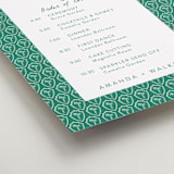 "Palm Tree Crest" - Schedule Signs in Palm by Erika Firm - Detail