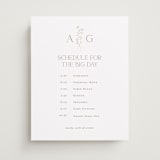 "kouignette" - Schedule Signs in Chiffon by chocomocacino - Front