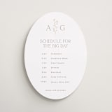 "Kouignette" - Schedule Signs in Chiffon by chocomocacino - Front
