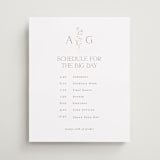 "kouignette" - Schedule Signs in Chiffon by chocomocacino - Front