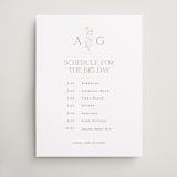 "kouignette" - Schedule Signs in Chiffon by chocomocacino - Front