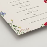 "Wild meadow" - Schedule Signs in Elder Flower by Sarah Knight - Detail