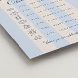 "darby" - Schedule Signs in Sky by Susan Asbill - Detail