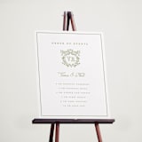 "Crestino" - Schedule Signs in Moss by Petra Kern - In Use