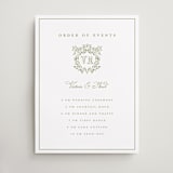 "Crestino" - Schedule Signs in Moss by Petra Kern - Front