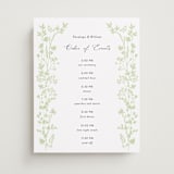 "flower garden" - Schedule Signs in Spring by Susan Moyal - Front