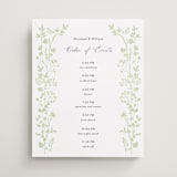"flower garden" - Schedule Signs in Spring by Susan Moyal - Front