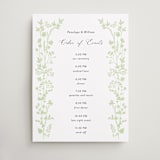 "Flower Garden" - Schedule Signs in Spring by Susan Moyal - Front